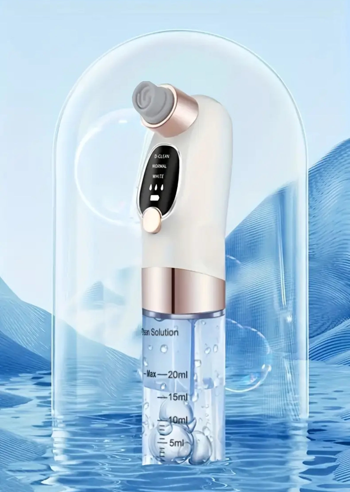 MiniSweep Skin™ - Aspirateur de points noirs portable